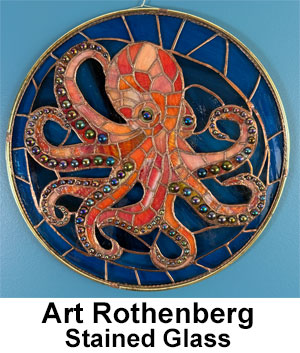 Art Rothenberg stained glass art